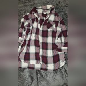 Oversized flannel